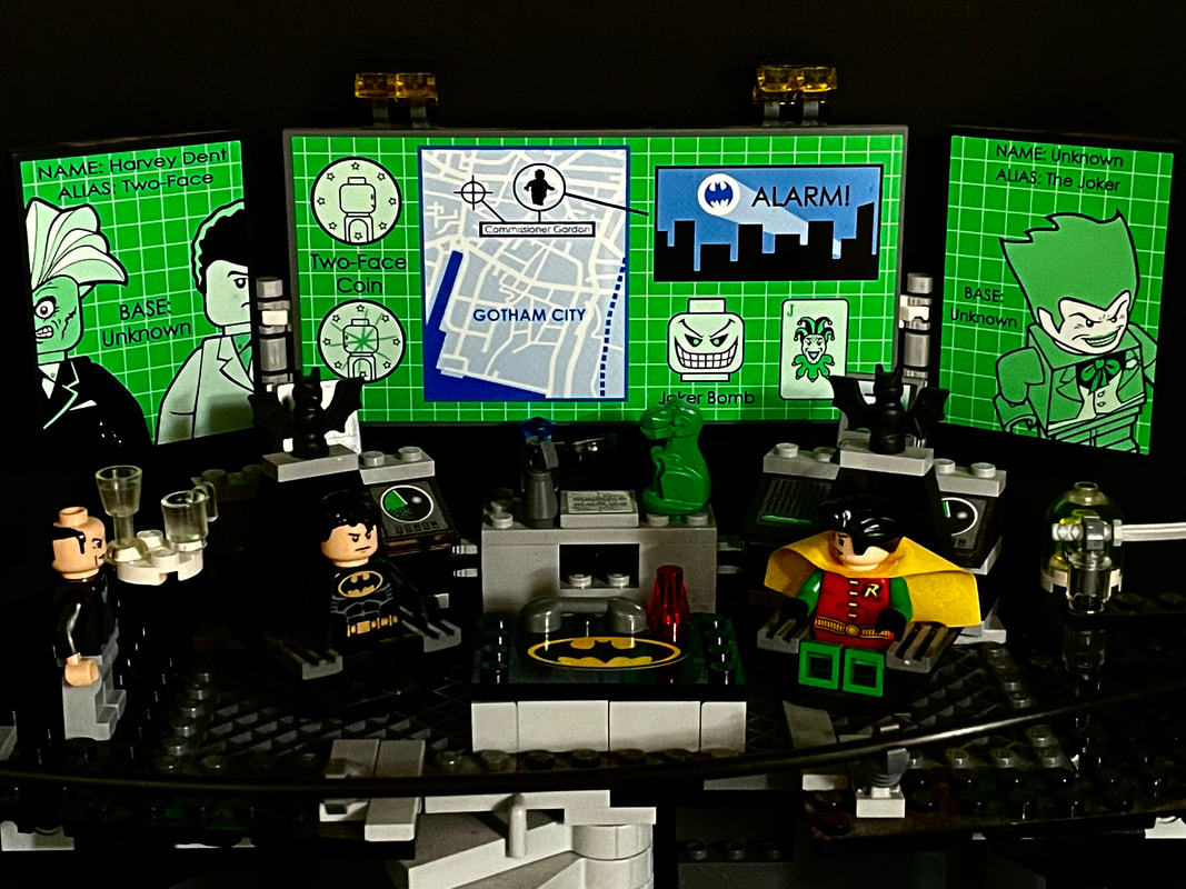 LEGO 7783 Batman The Batcave The Penguin and Mr. Freeze's Invasion